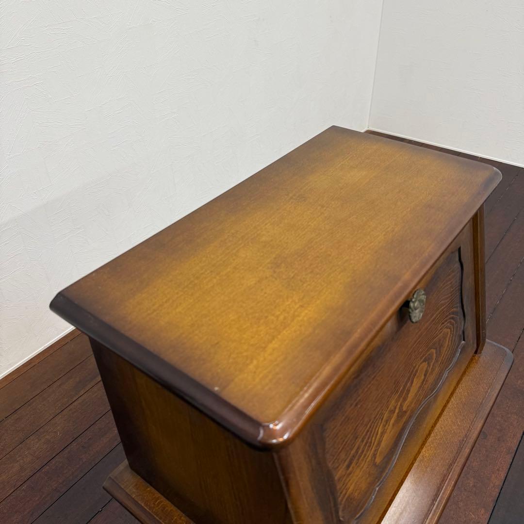 H19K24 カリモク コロニアル コンパクトライティングビューロー