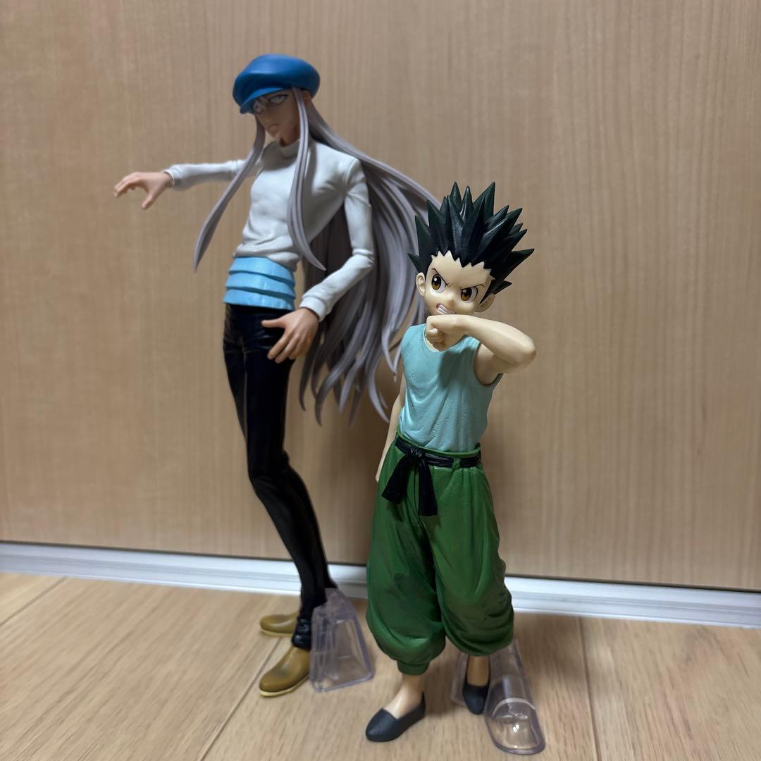【美品 2点】HUNTER×HUNTER 一番くじ　ゴン　カイト　フィギュア