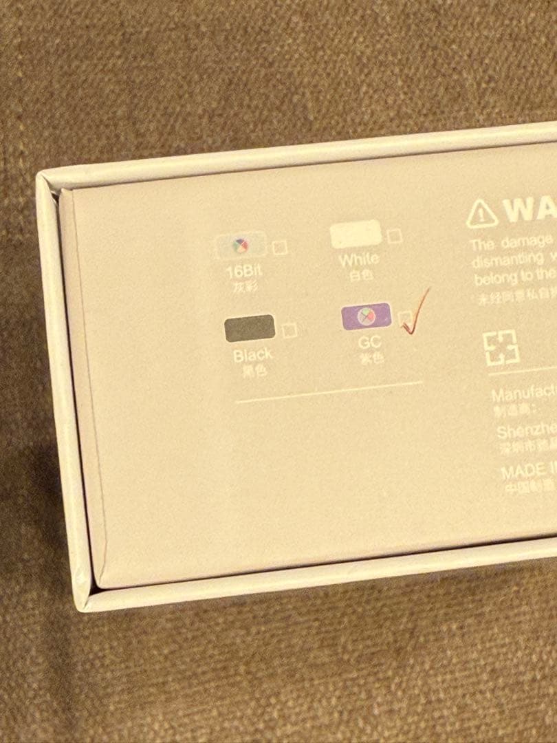 Retroid Pocket 5　GCカラー　保護フィルムおまけ付き