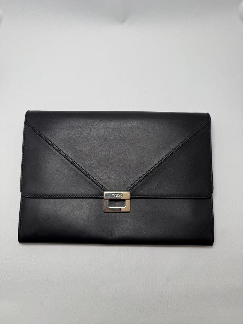 TOD’S トッズ 2WAY ショルダー クラッチ バッグ