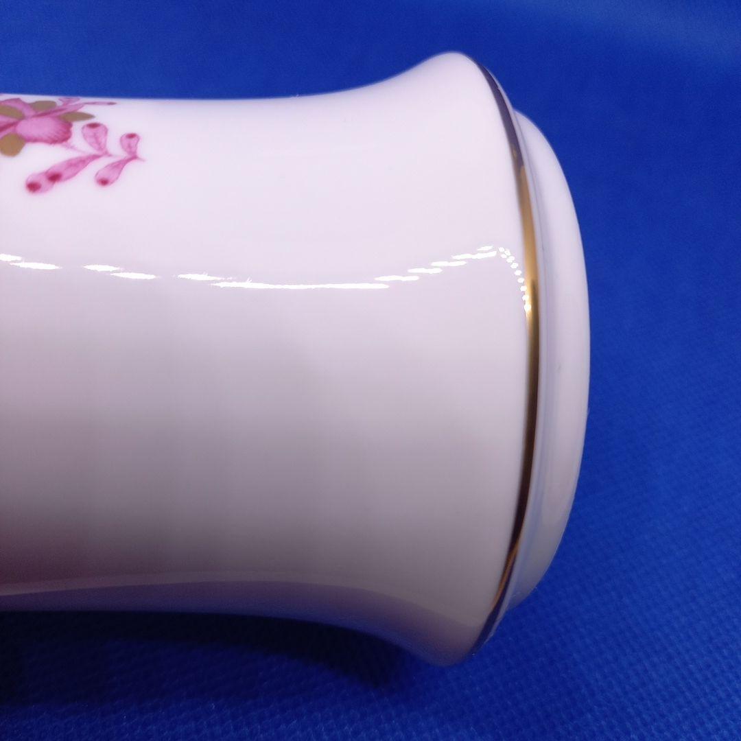 ヘレンド　花瓶「インドの華　ピンク」