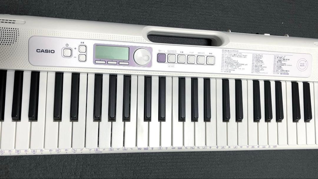 【電子ピアノ】CASIO LK-315 光ナビゲーションキーボード 61鍵盤