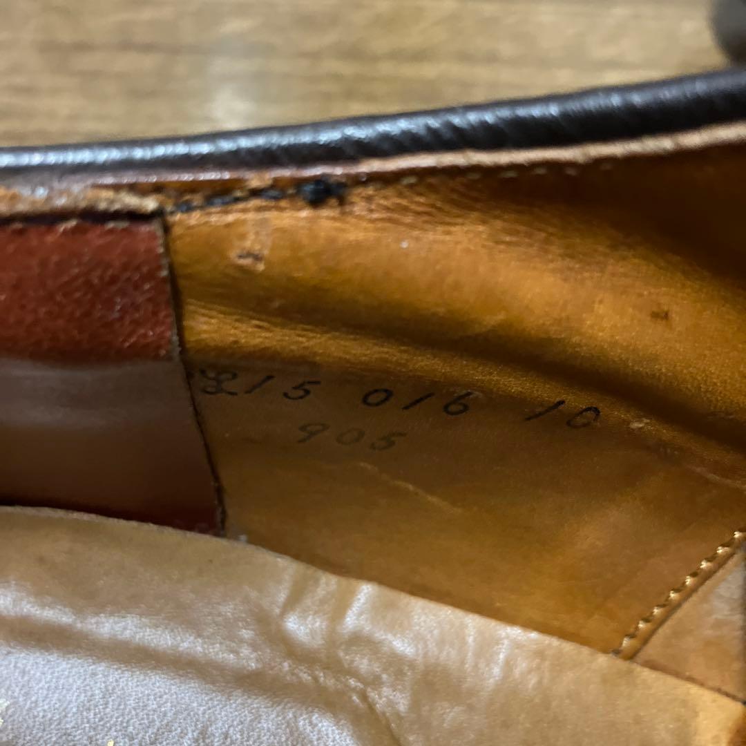 Alden ダークブラウン ドレスシューズサイズ11ハーフBワイズ