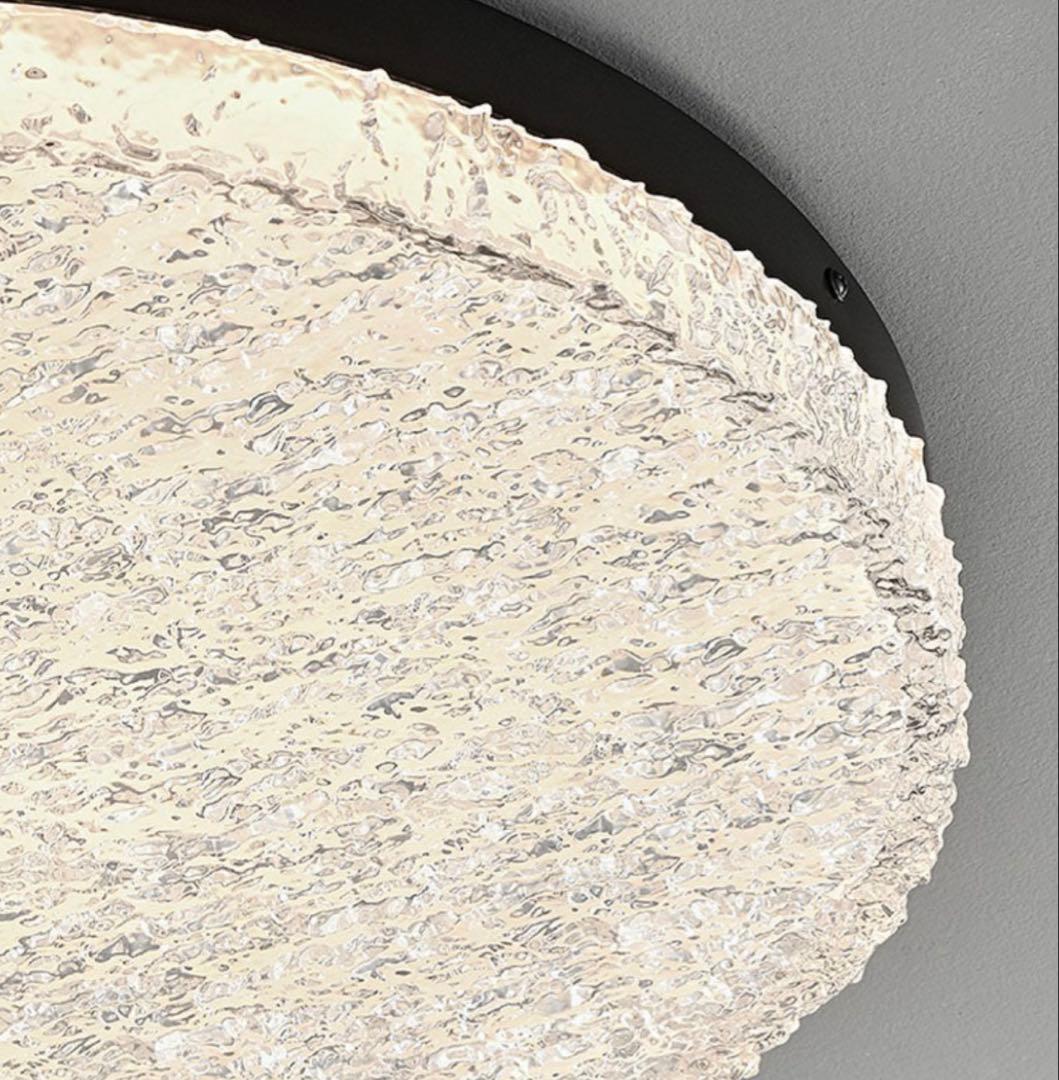 INDOORPLUS 【シーリングライト】アート性 水紋模様 調光可能