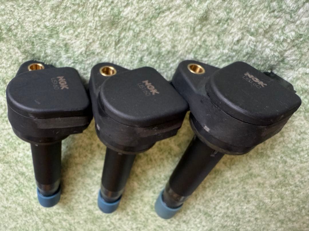 ホンダ バモス等 使用8千Ｋ程 日本特殊陶業(NGK) イグニッションコイル３本