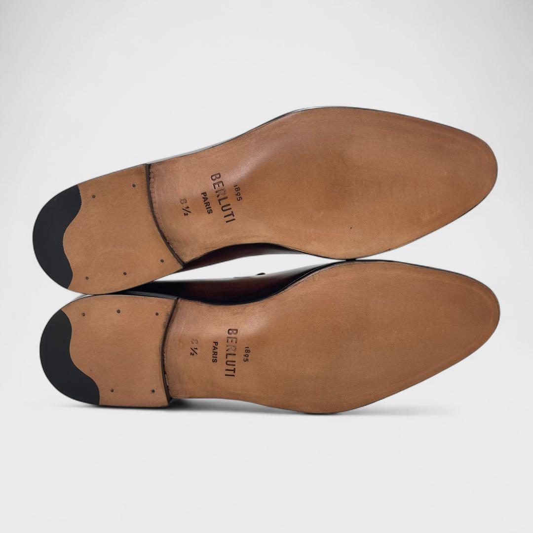 未使用品✨付属品有り✨Berluti ベルルッティ ガスパール 革靴 8 1/2