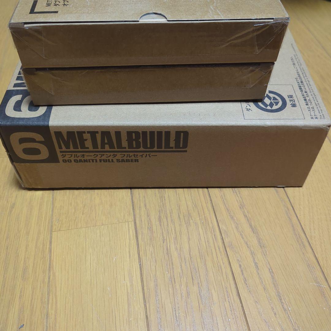 L BUILD ダブルオークアンタフルセイバー　+オプションセットx2