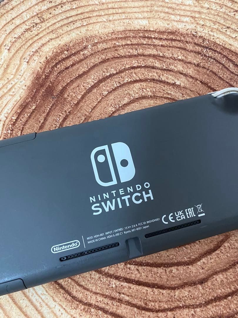 Nintendo Switch Lite グレー　本体のみ ①