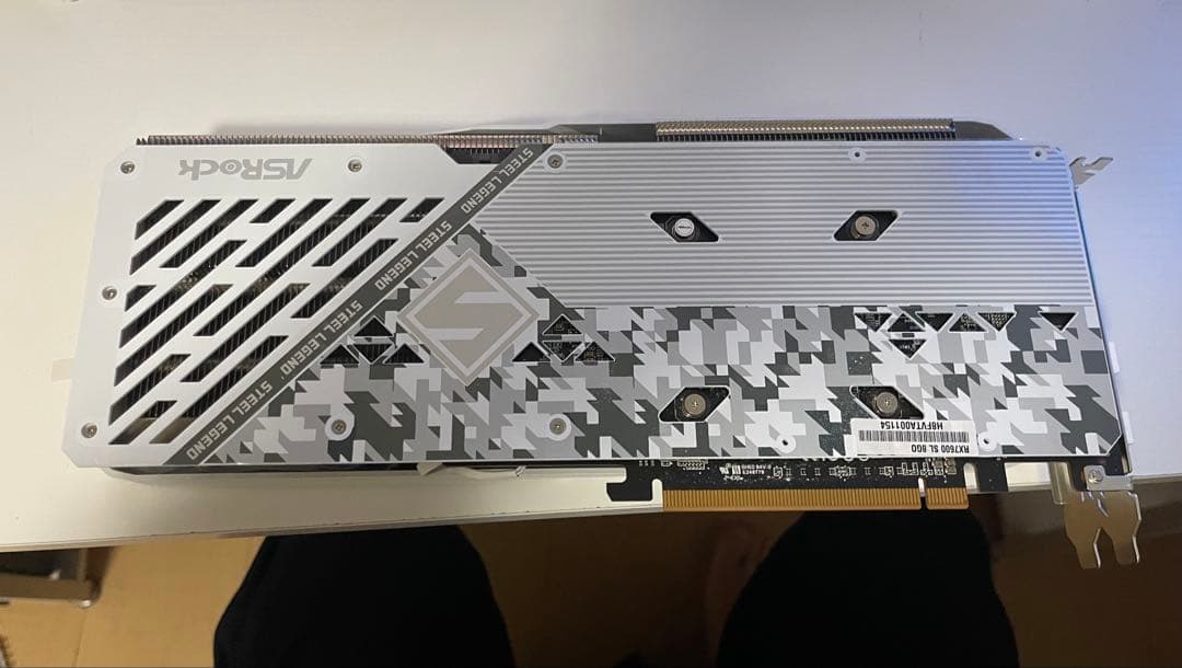 グラフィックボード・グラボ・ビデオカード ASRock Radeon RX 7600 Steel Legend 8GB