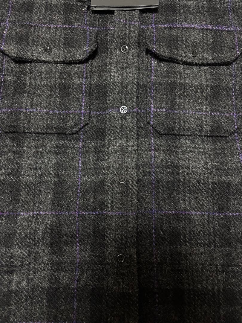 RAF SIMONS チェック柄 ポロシャツ タグ付き