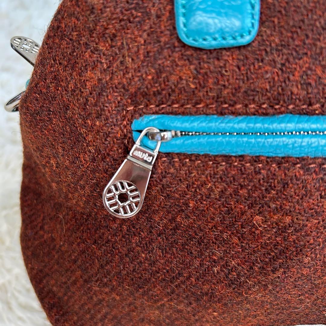 新品タグ付き✨ムータ　ハリスツイードコラボ　2way スパンコール　8バッグ