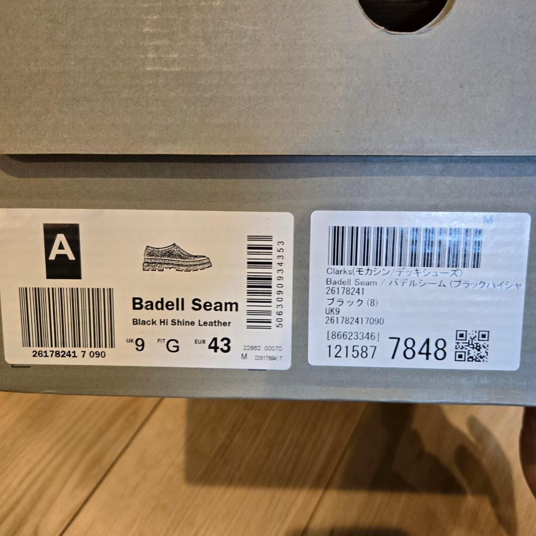 Clarks バデルシーム モカシンシューズ 27 0cm