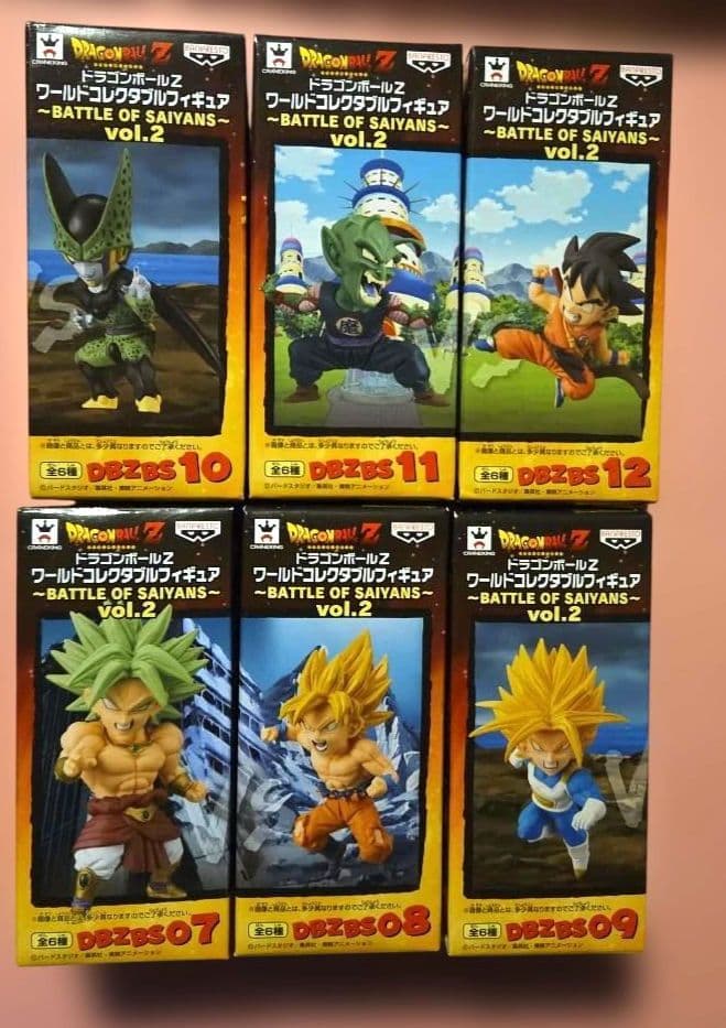【未開封品】ドラゴンボールコレクタブルフィギュアBATTLEOF SAIYANS