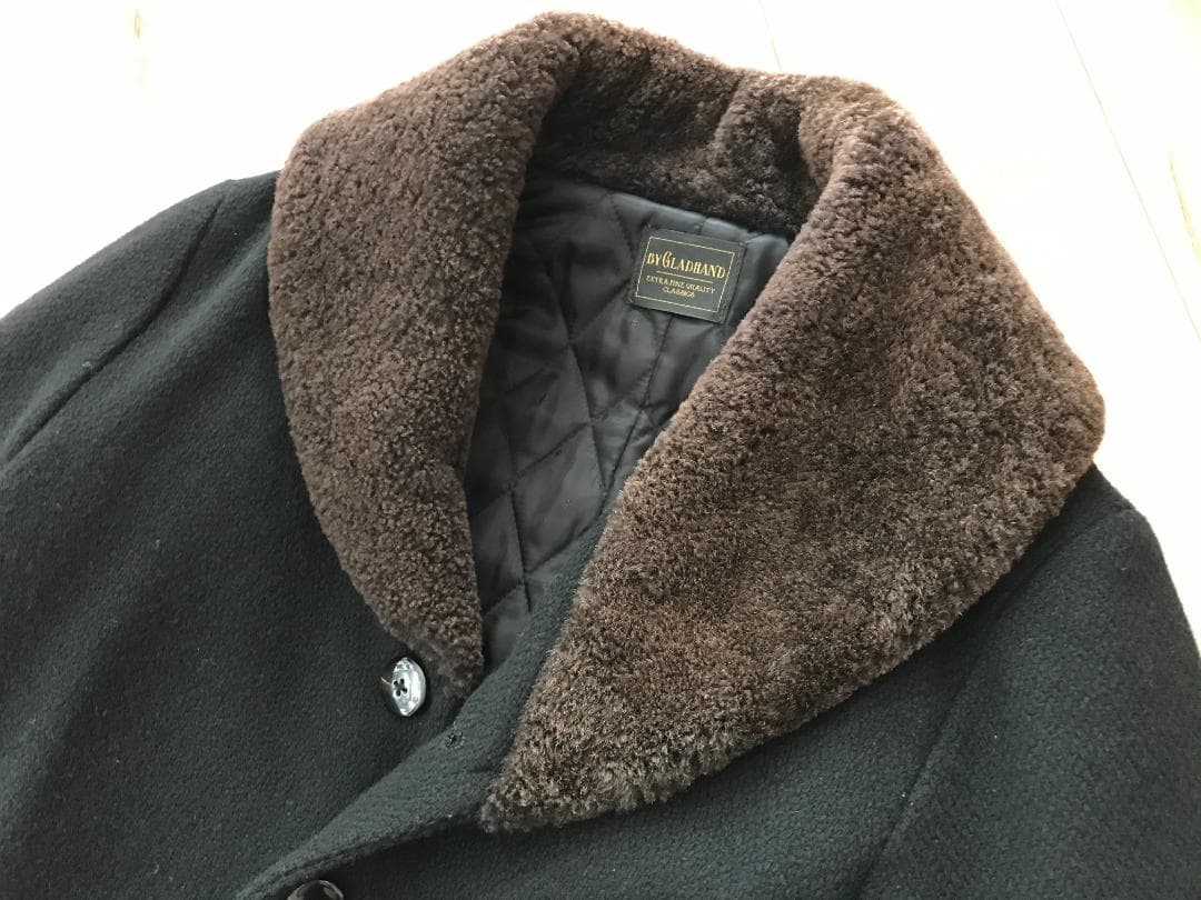 グラッドハンド　ギャングコート　リアルムートン　ボア　ドンキ－コート　ジャケット
