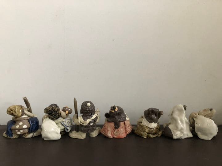 七福神の陶人形
