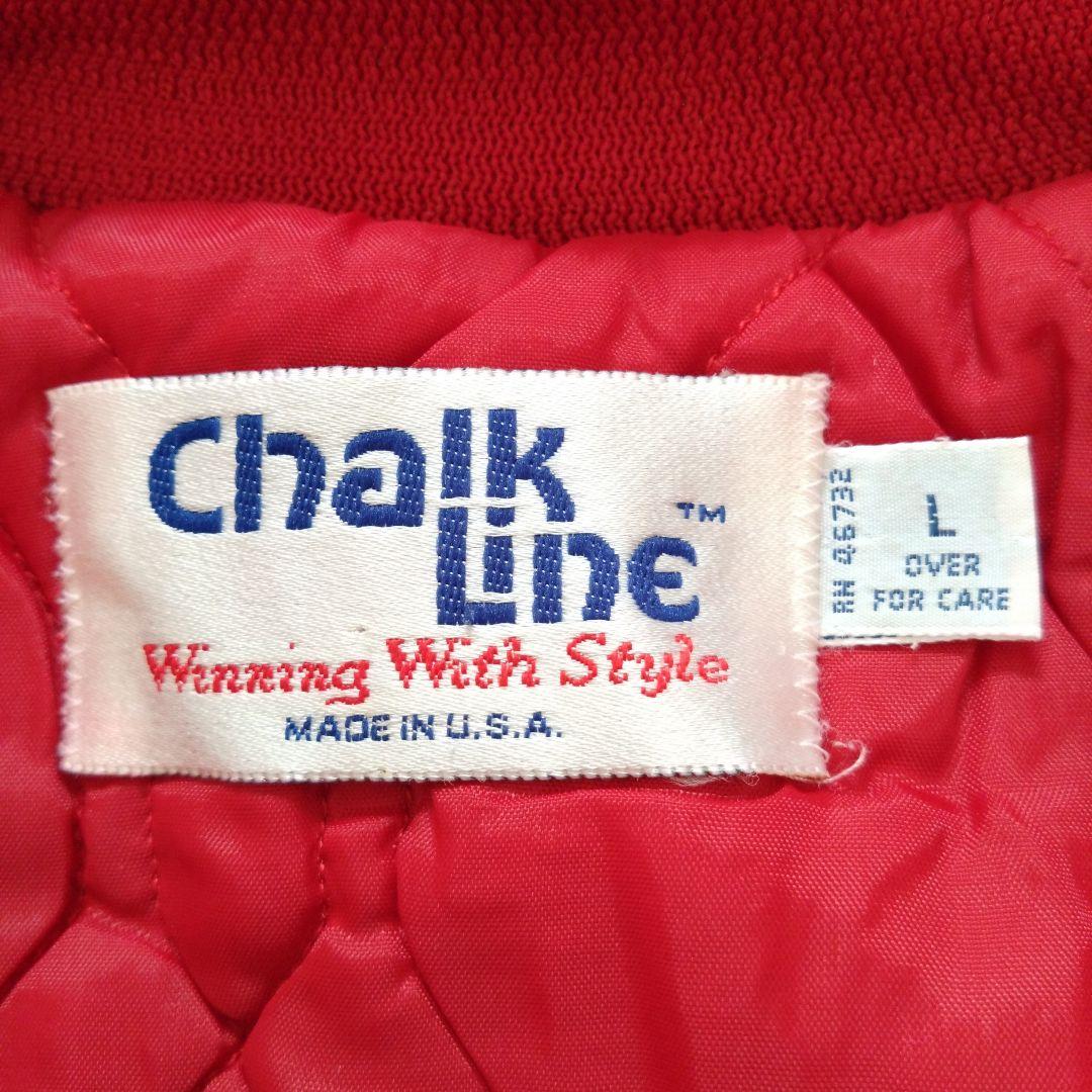 【希少】Chalk Lineチョークライン 49ers 刺繍 スタジャン