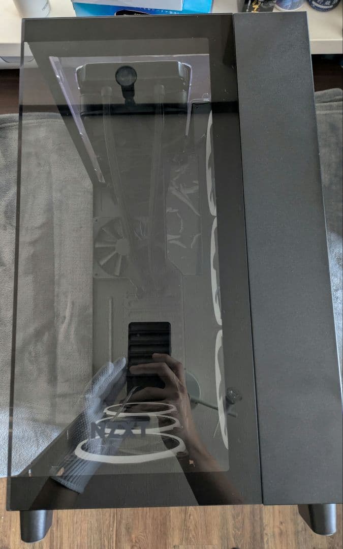 NZXTケース&ファン&簡易水冷3点セット