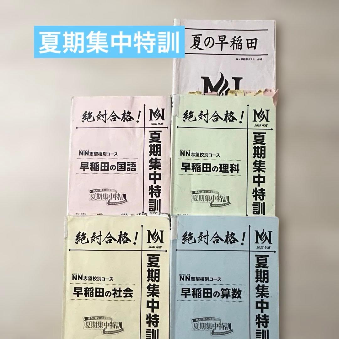 【最新版】2026年度　NN早稲田　フルセット