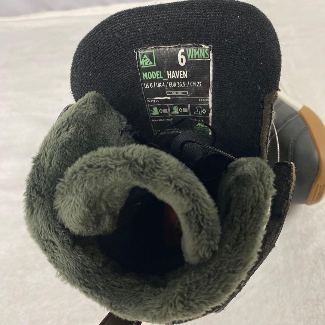 【美品】スノーボードブーツ　レディース　K2 HAVEN BOA 23cm