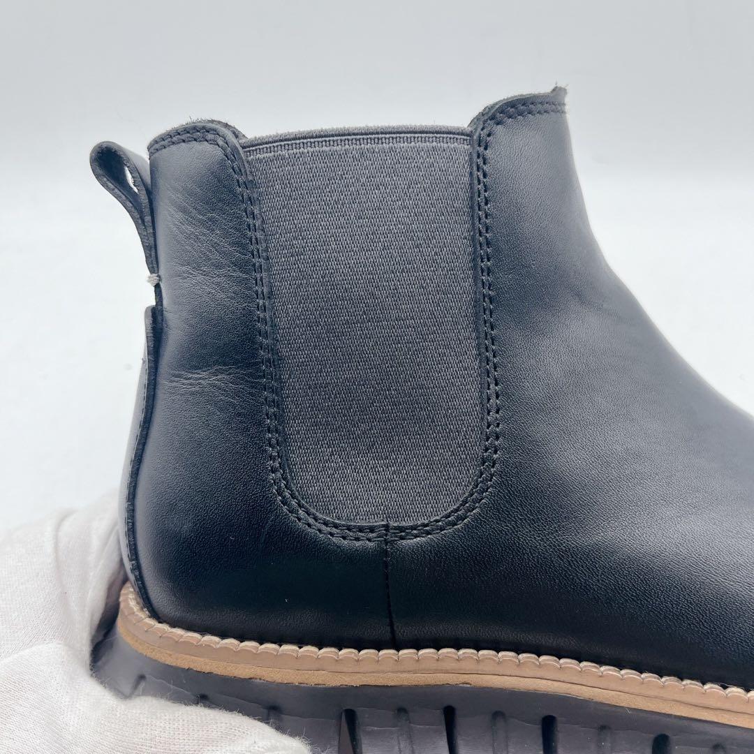 定価5万❗️極美品✨コールハーン ゼログランド サイドゴアブーツ 黒 7M