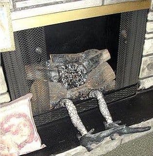 ハロウィン人形 未亡人の魔女の手 2本セット