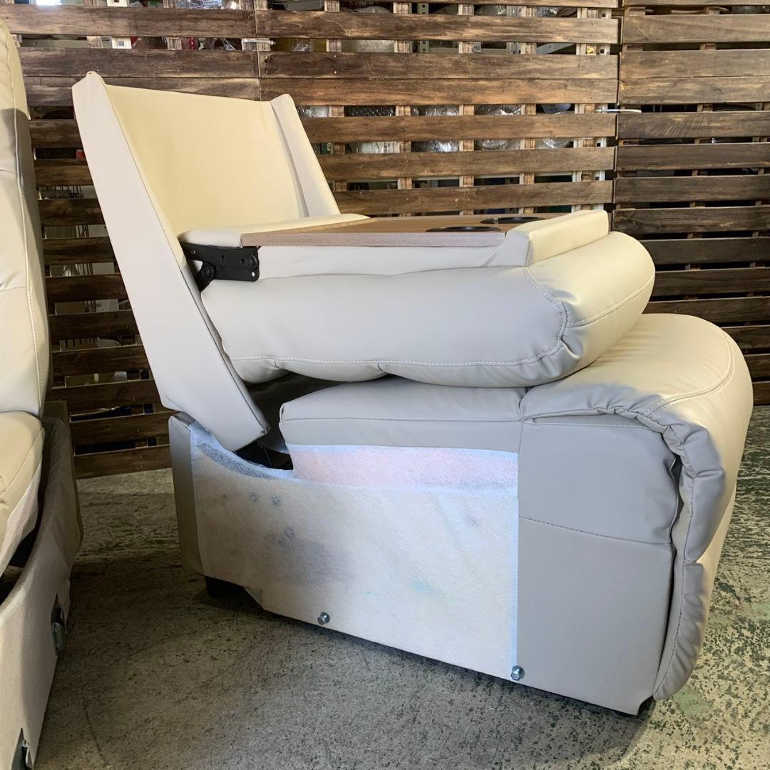 J853 NITORI N リクライニング ソファ 3人掛け