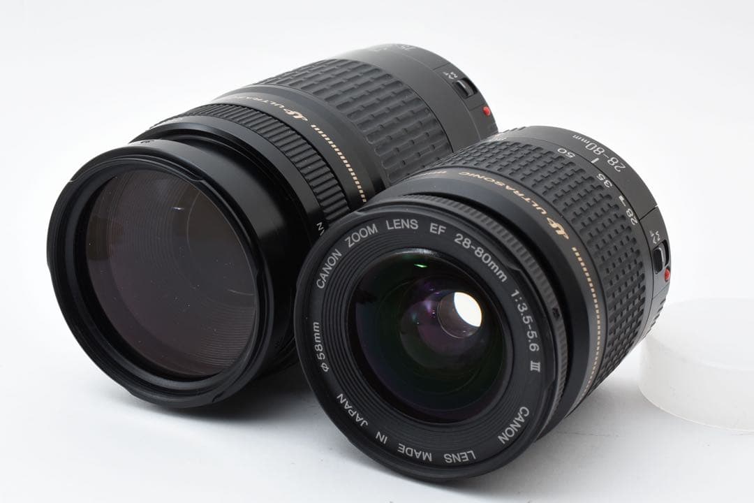 保証付き/一眼レフカメラ/canon kiss x10i ダブルレンズセット