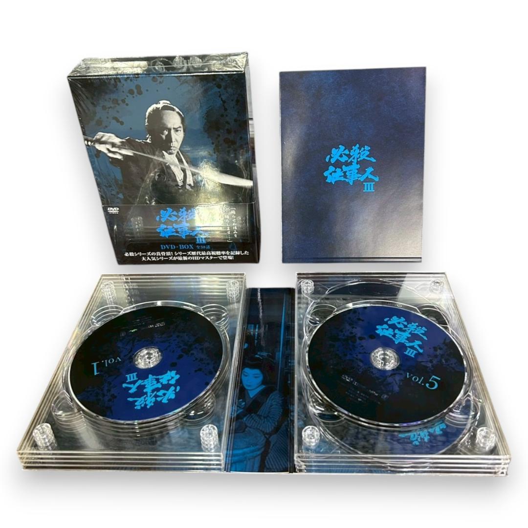 新 必殺仕事人 DVD-BOX 10枚組 第3弾 全38話 松竹