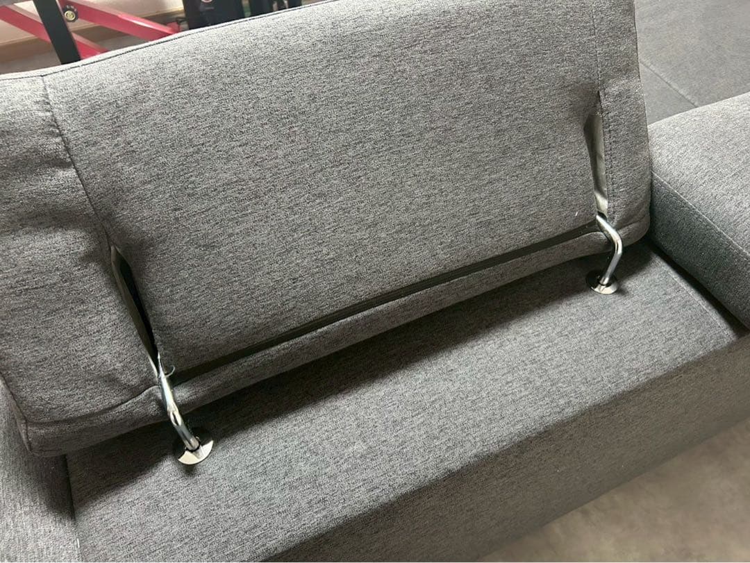 【直接引き取り可能】ニトリ　大型ソファ ヘッドレスト調整可能