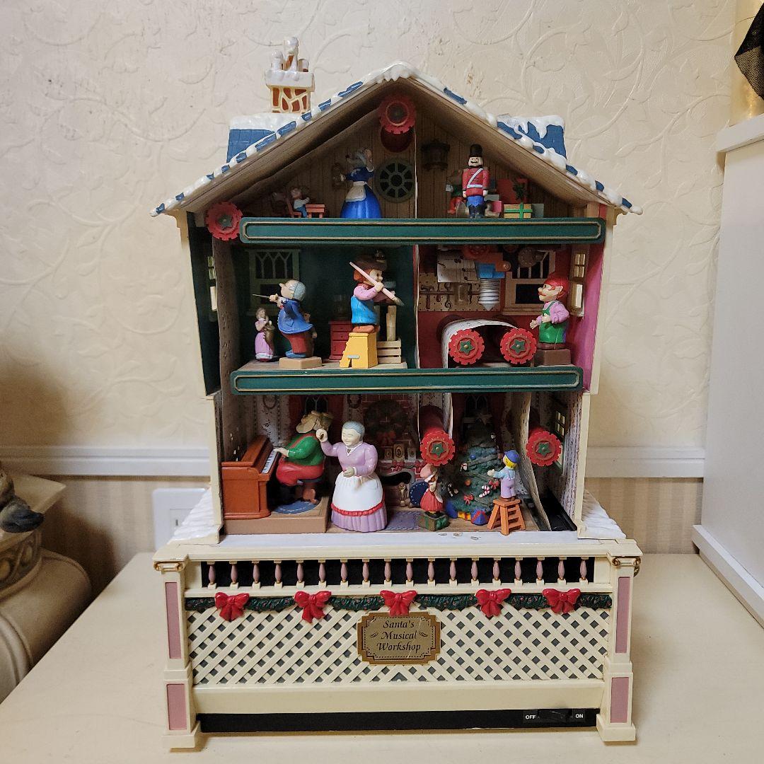 90's　ミスタークリスマス　Santas Workshop　オルゴールΧ