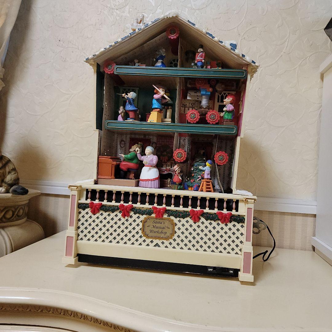 90's　ミスタークリスマス　Santas Workshop　オルゴールΧ