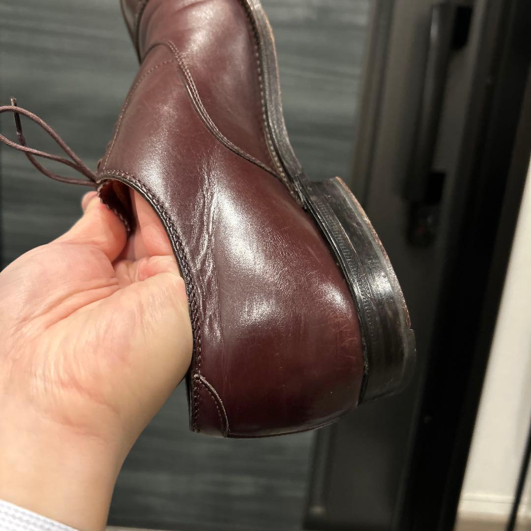 【美品】オールデン　905 9D 内羽根　セミブローグ