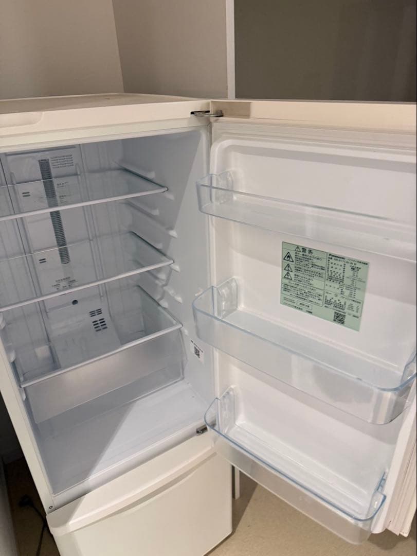 Panasonic ノンフロン冷凍冷蔵庫　NR-B17CW-W 2020年製