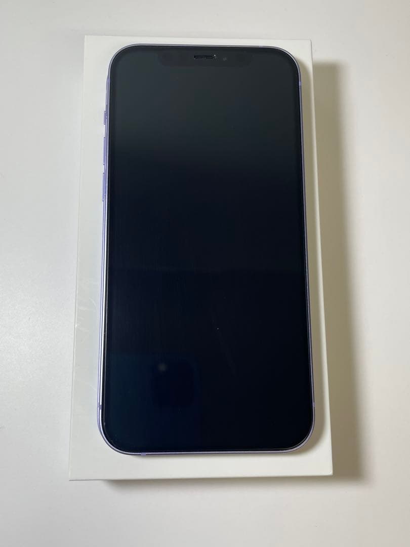 iPhone 12 パープル128GB Simフリー