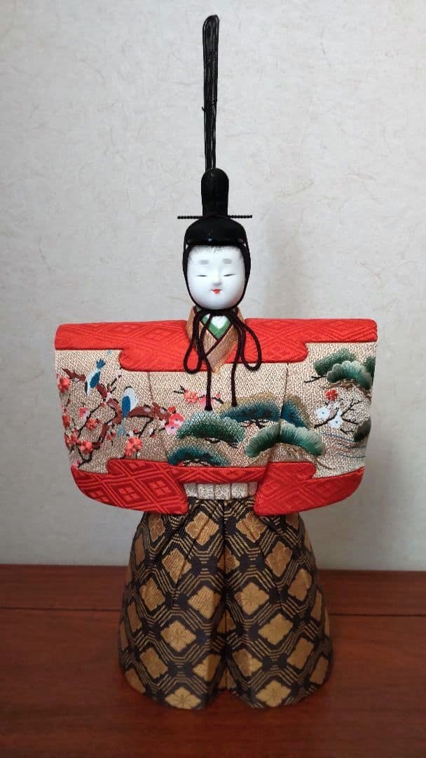雛人形 親王飾り 立雛 芹川英子（ 薫香立雛4003）木目込み人形