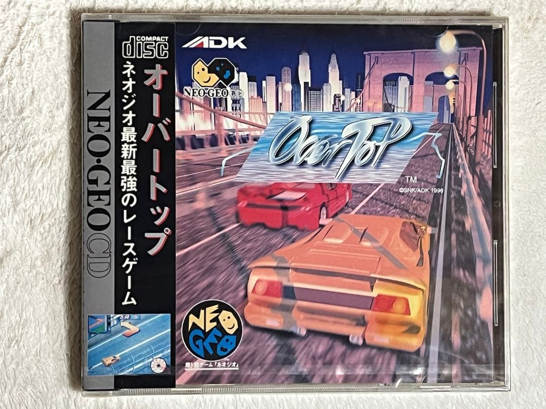 新品未開封品 ネオジオCD オーバートップ NEO GEO