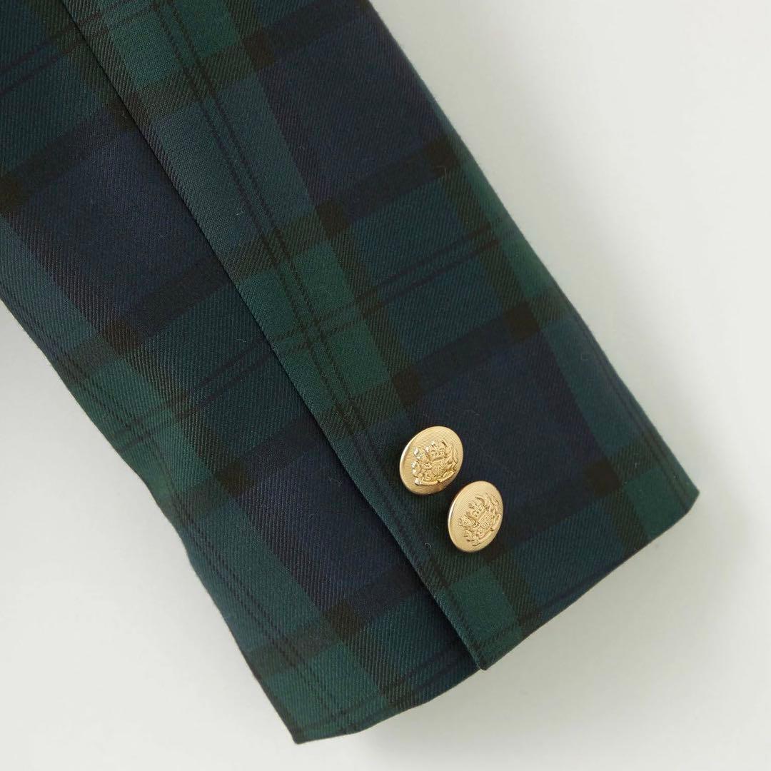 新品　グリーンレーベル　セレモニー　ブラックウォッチ　ジャケット　パンツ　120