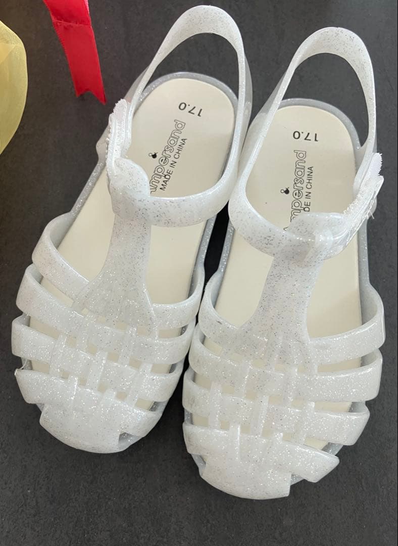 ディズニー　ビビディバビディブティック　ベル　100 110 サンダル付17.0