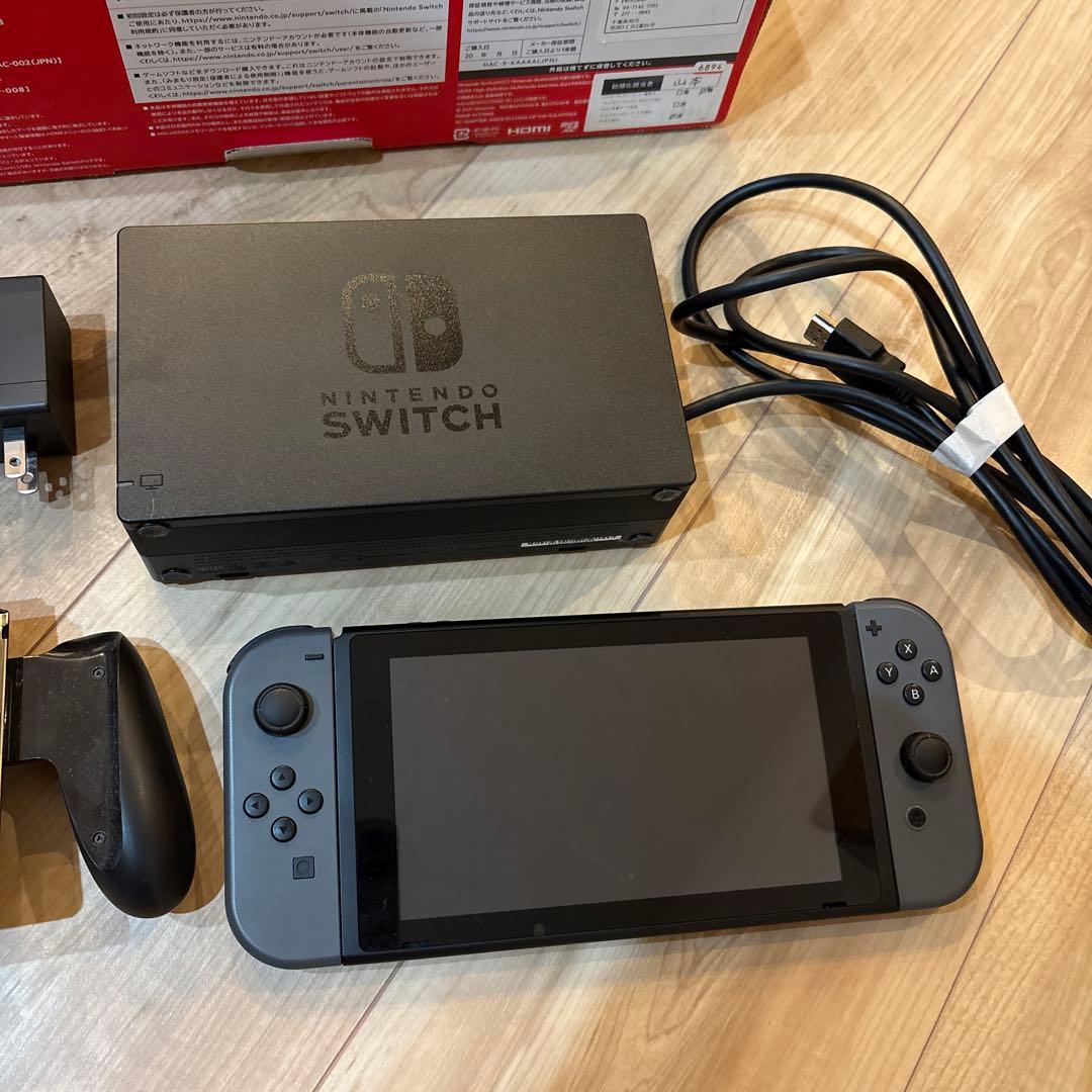 し*ら様 任天堂　Nintendo switch グレー