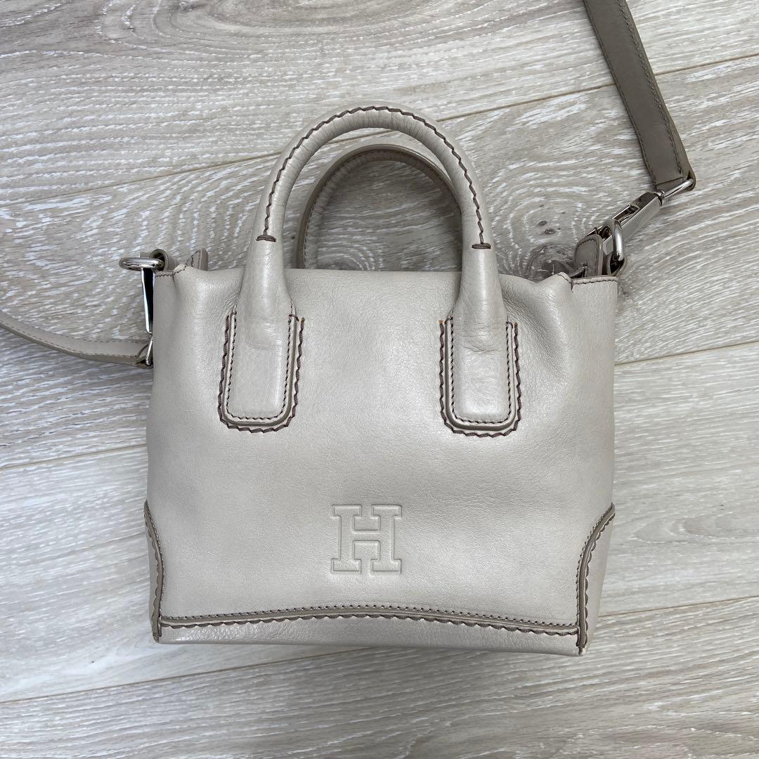 【デュオ】レザーハンドバッグ S 2WAY 本革 ミニバッグ