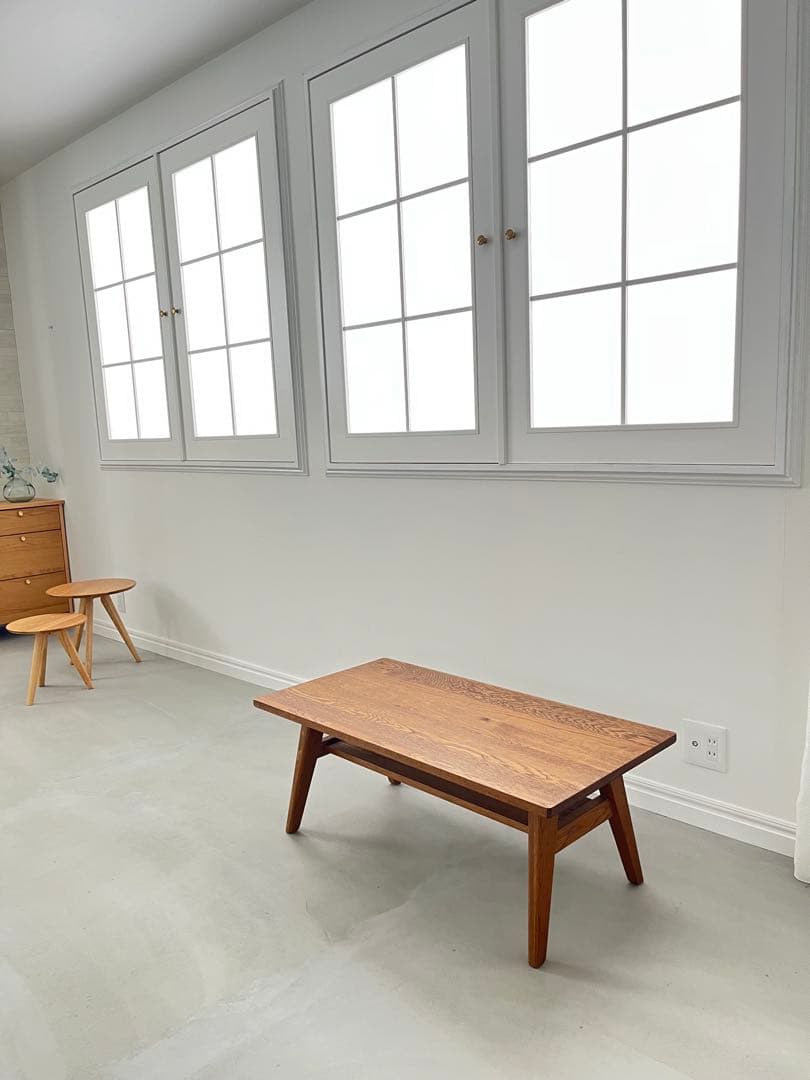 unico ADDAY ローテーブル W1000オーク無垢材　ウニコ