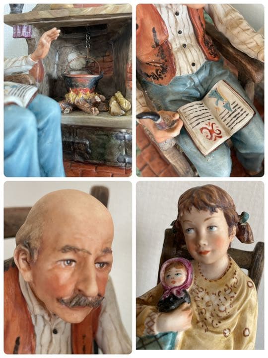 再お値下げ❗️カポディモンテ　アンティーク　レア　マエストロヴォルタ