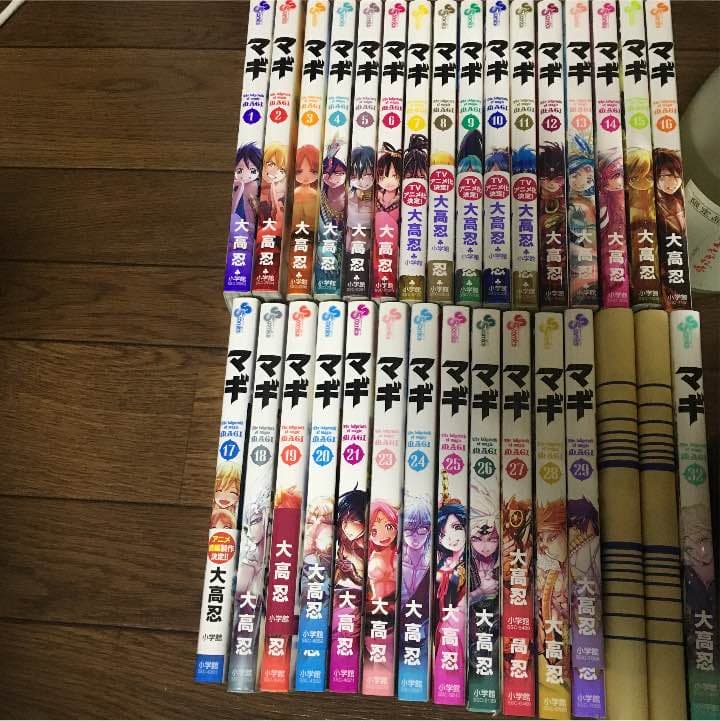 ワンピース マギ 鋼の錬金術師 フェアリーテイル ブリーチ