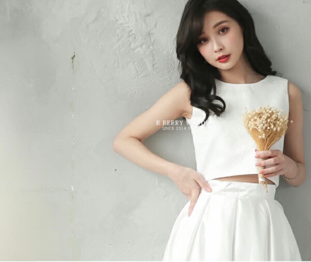 【お値下げ中❣️】R BERRY WEDDING ウェディングドレスXSセパレート