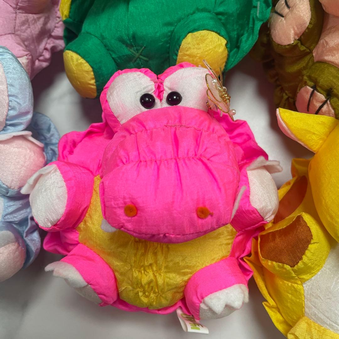 【美品】フリーダム　昭和レトロ　アニマルぬいぐるみセット　ナイロン製