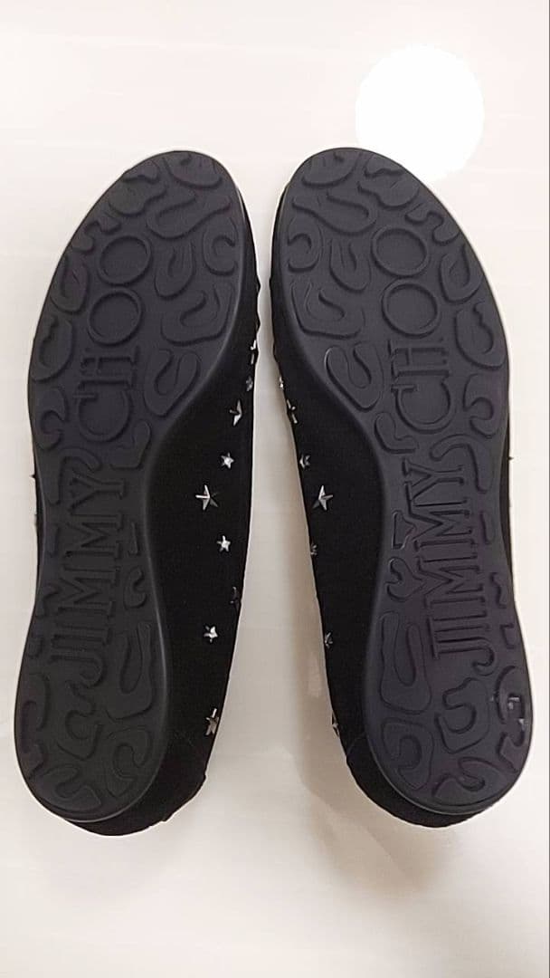 Jimmy Choo 新品未使用 スタースタッズ フラットシューズ