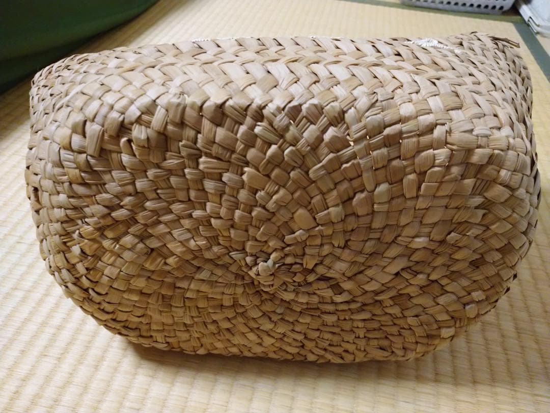 送料込【アニエスベー ボヤージュ】かごバッグQAX01-02