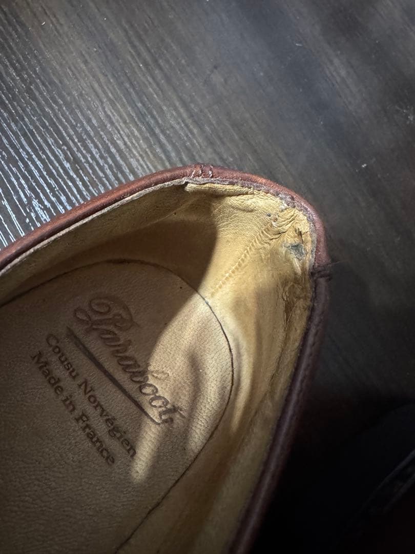 パラブーツ　シャンボード　Paraboot ブラウン系