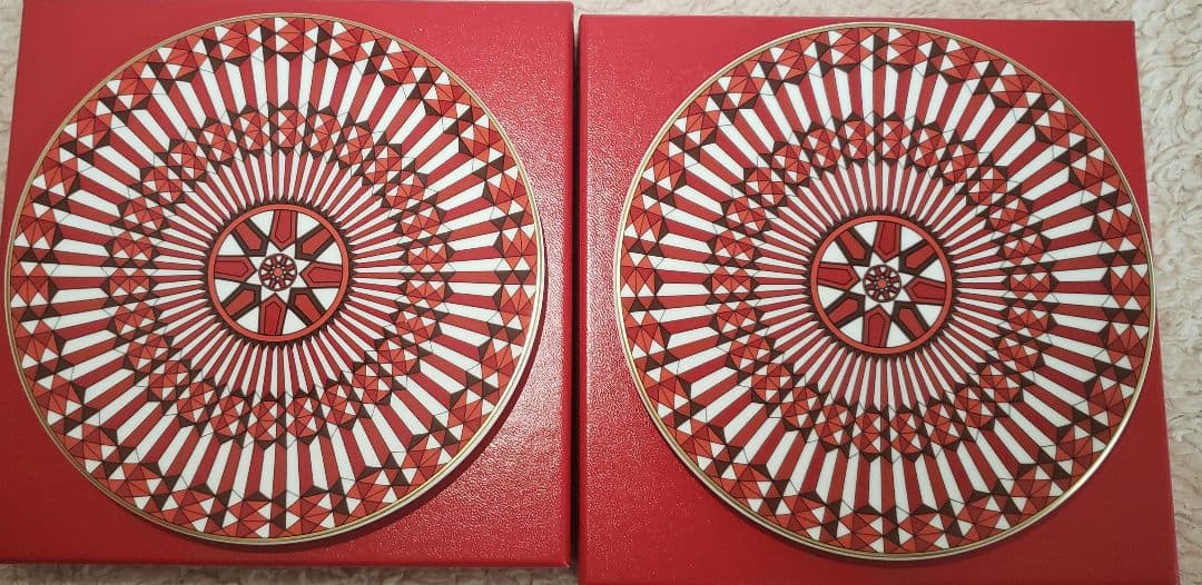 【未使用】バカラ Baccarat アルカディア 16cmソーサー 2枚セット