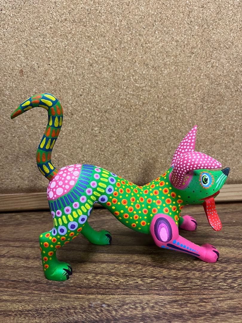 メキシコ伝統工芸 アレブリヘ 犬 Jacobo y María Ángeles